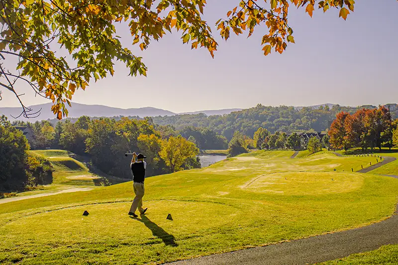 Mountain golf course at Massanutten Resort